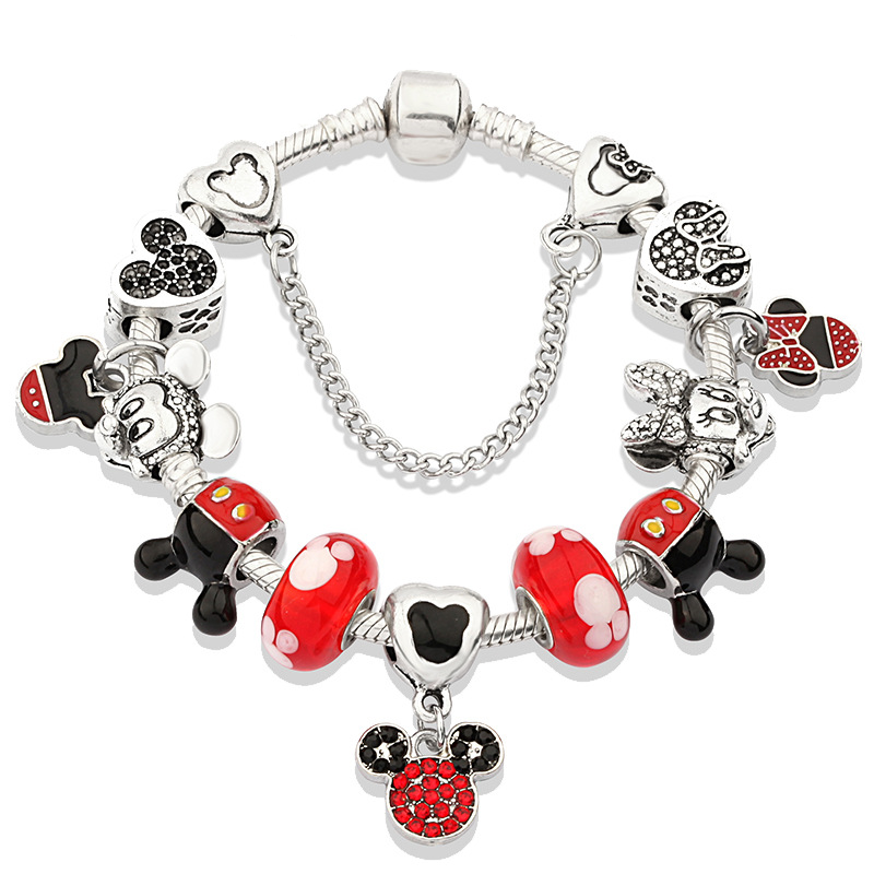 MINNIE BRACELET SET 12 CHARMS💟🎁 - Eternelle.shop