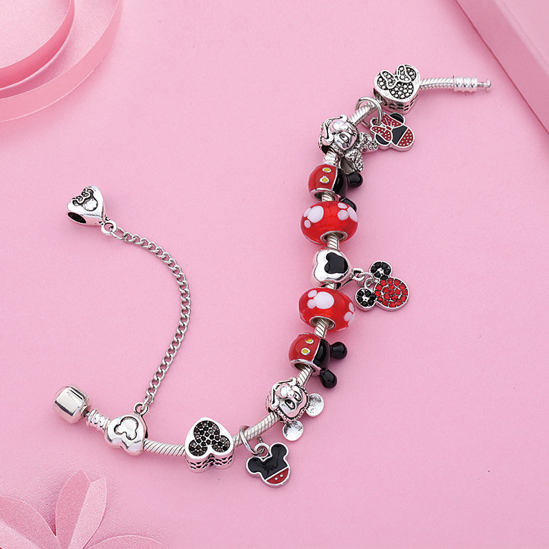 MINNIE BRACELET SET 12 CHARMS💟🎁 - Eternelle.shop