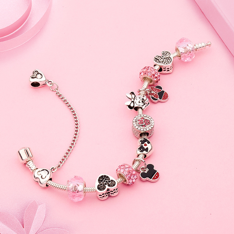 MINNIE BRACELET SET 12 CHARMS💟🎁 - Eternelle.shop