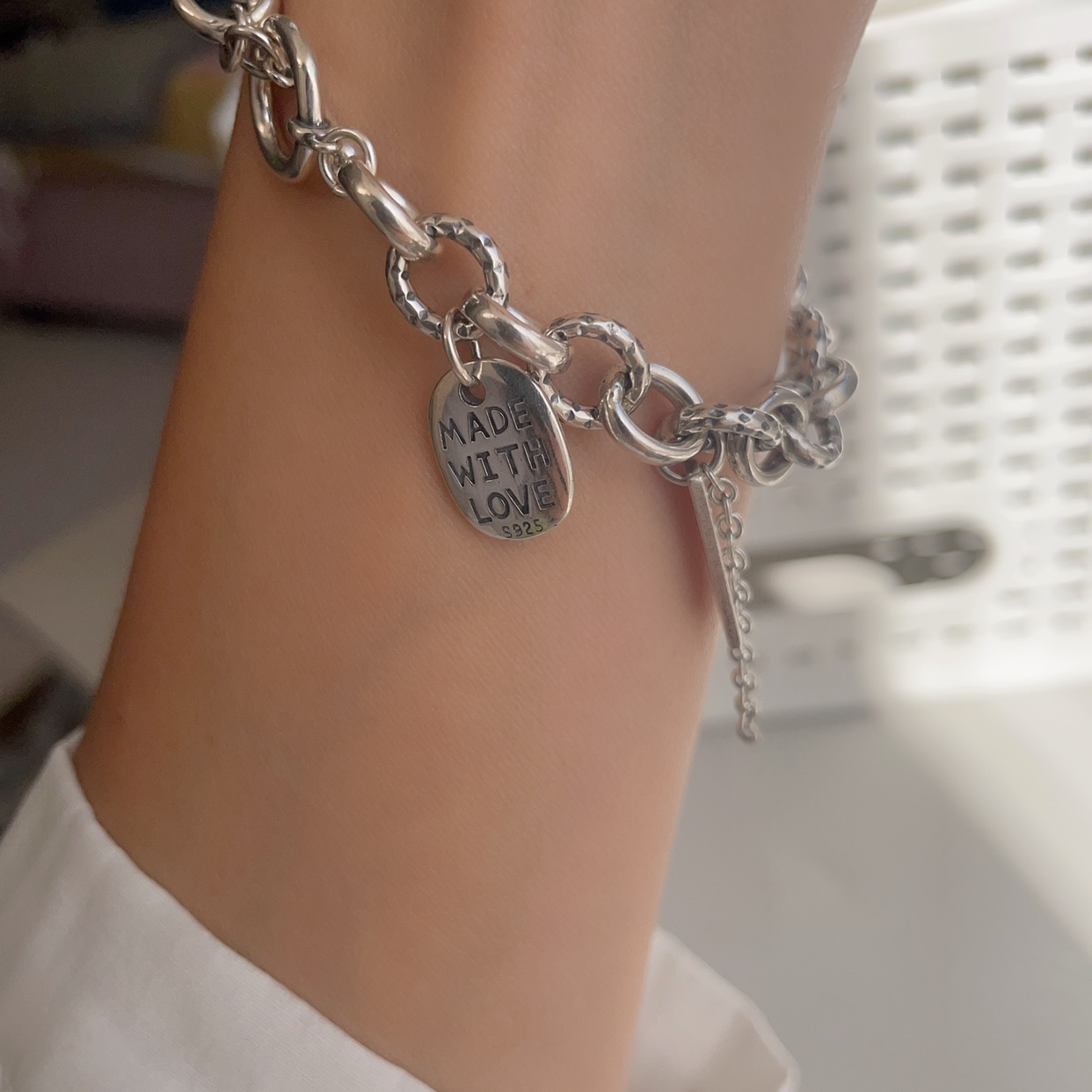 S925 Sterling Silver Fashion Lucky Trendy Bracelet - Eternelle.shop