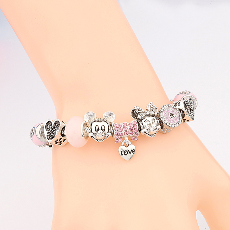 MINNIE BRACELET SET 12 CHARMS💟🎁 - Eternelle.shop