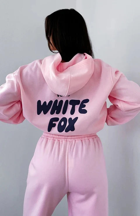 WhiteFox Set (Hoodie + Pants) - Eternelle.shop