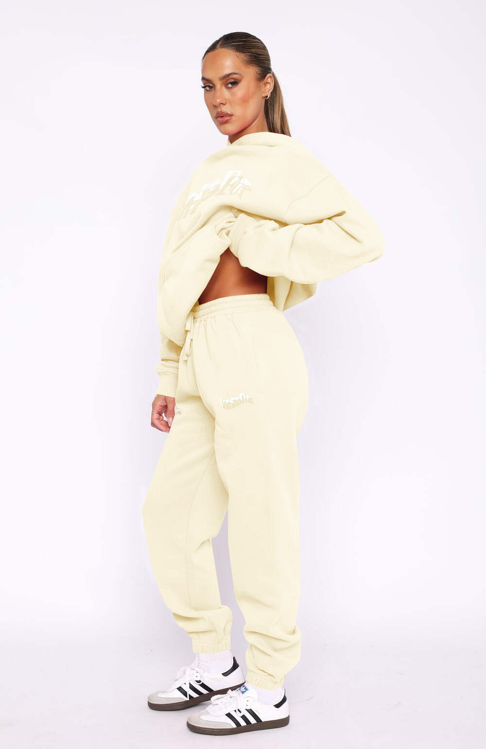 White Fox So Wavy Oversized Set - Eternelle.shop