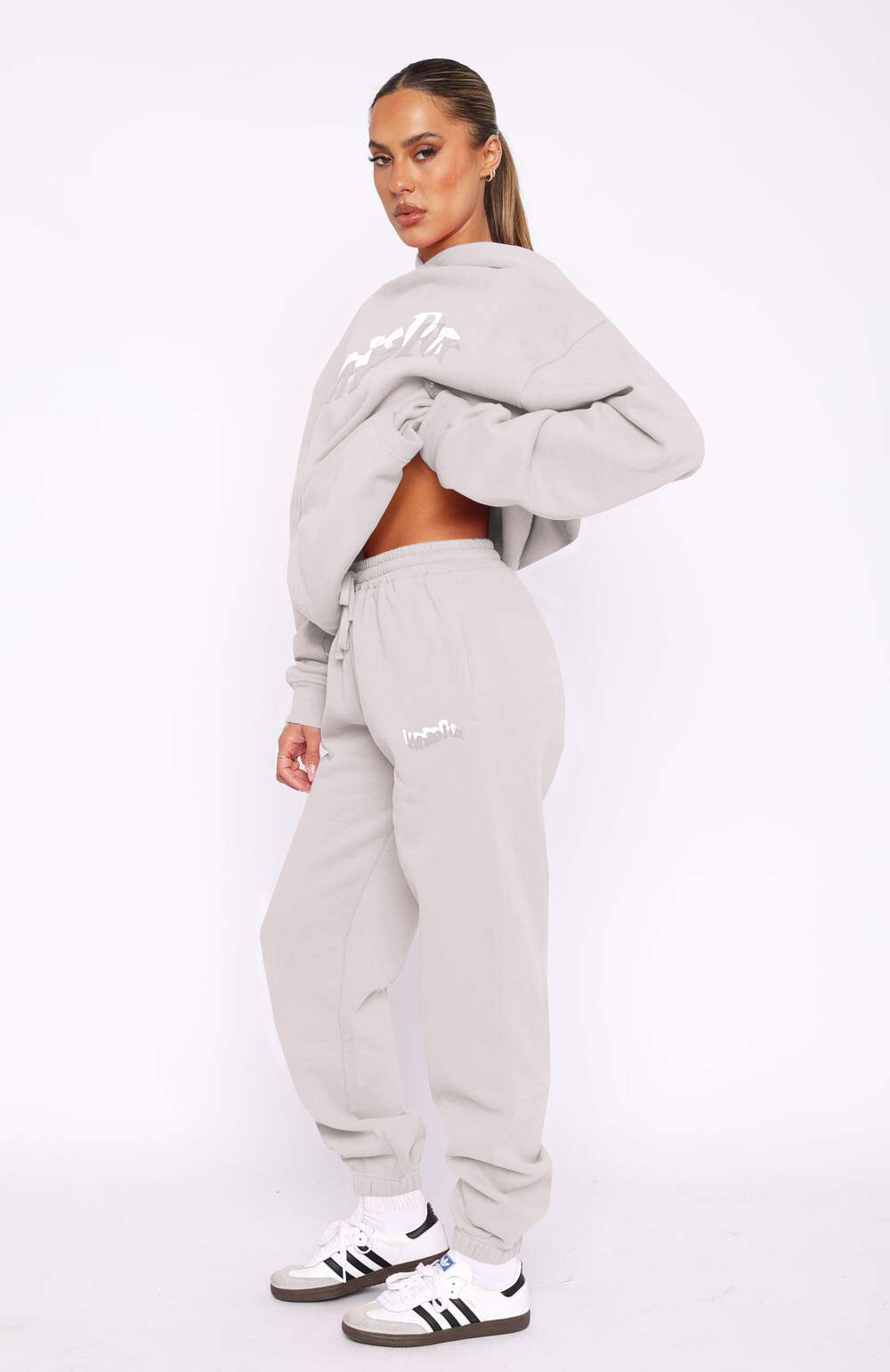 White Fox So Wavy Oversized Set - Eternelle.shop