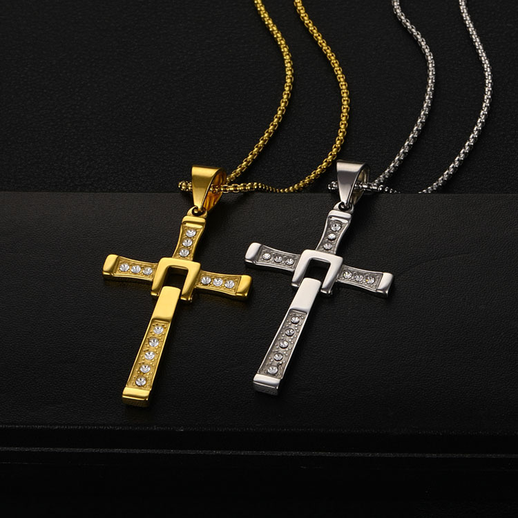 Dominic Toretto's Cross Pendant Necklace - Eternelle.shop