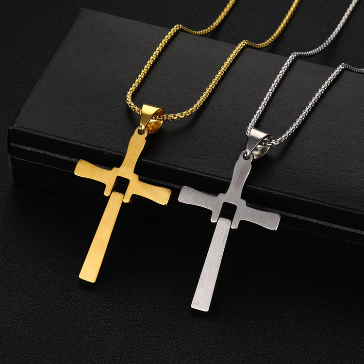 Dominic Toretto's Cross Pendant Necklace - Eternelle.shop