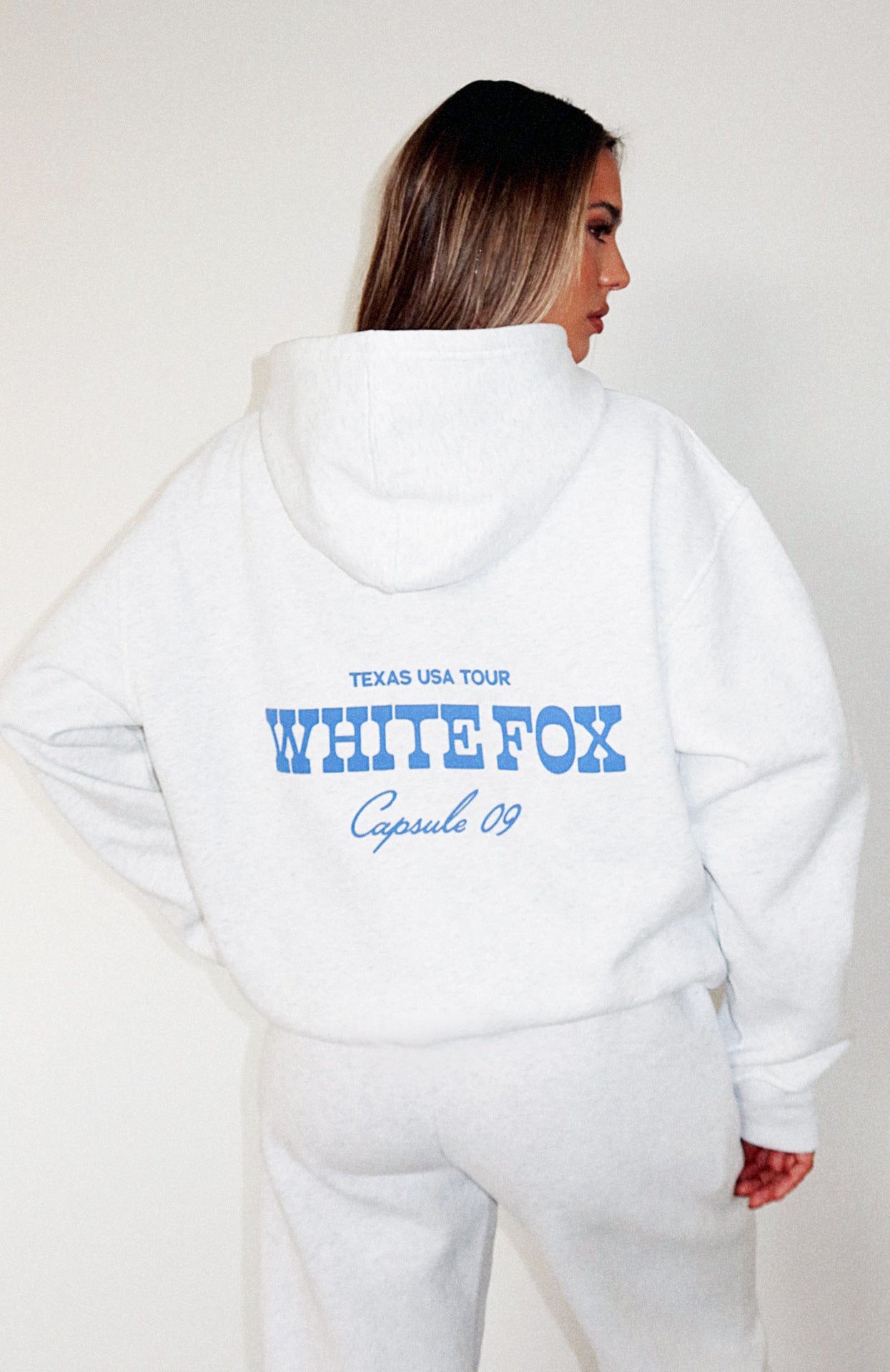 White Fox Capsule 9 Western Classic Oversized Hoodie