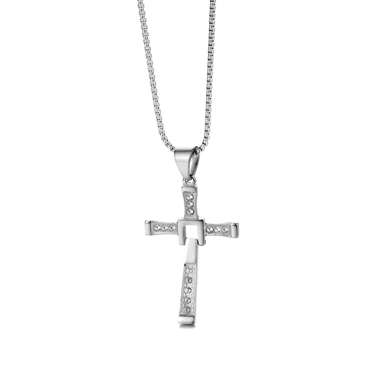 Dominic Toretto's Cross Pendant Necklace - Eternelle.shop