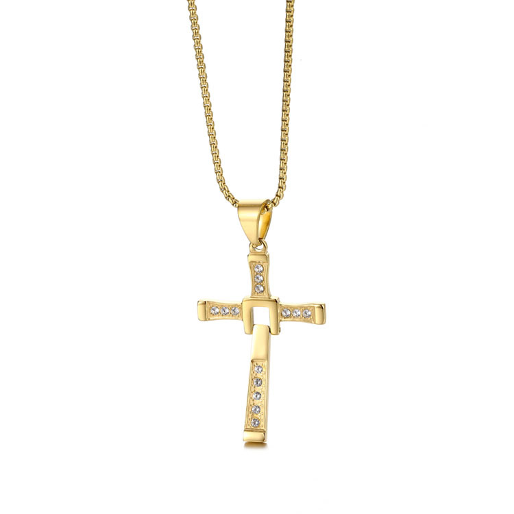 Dominic Toretto's Cross Pendant Necklace - Eternelle.shop