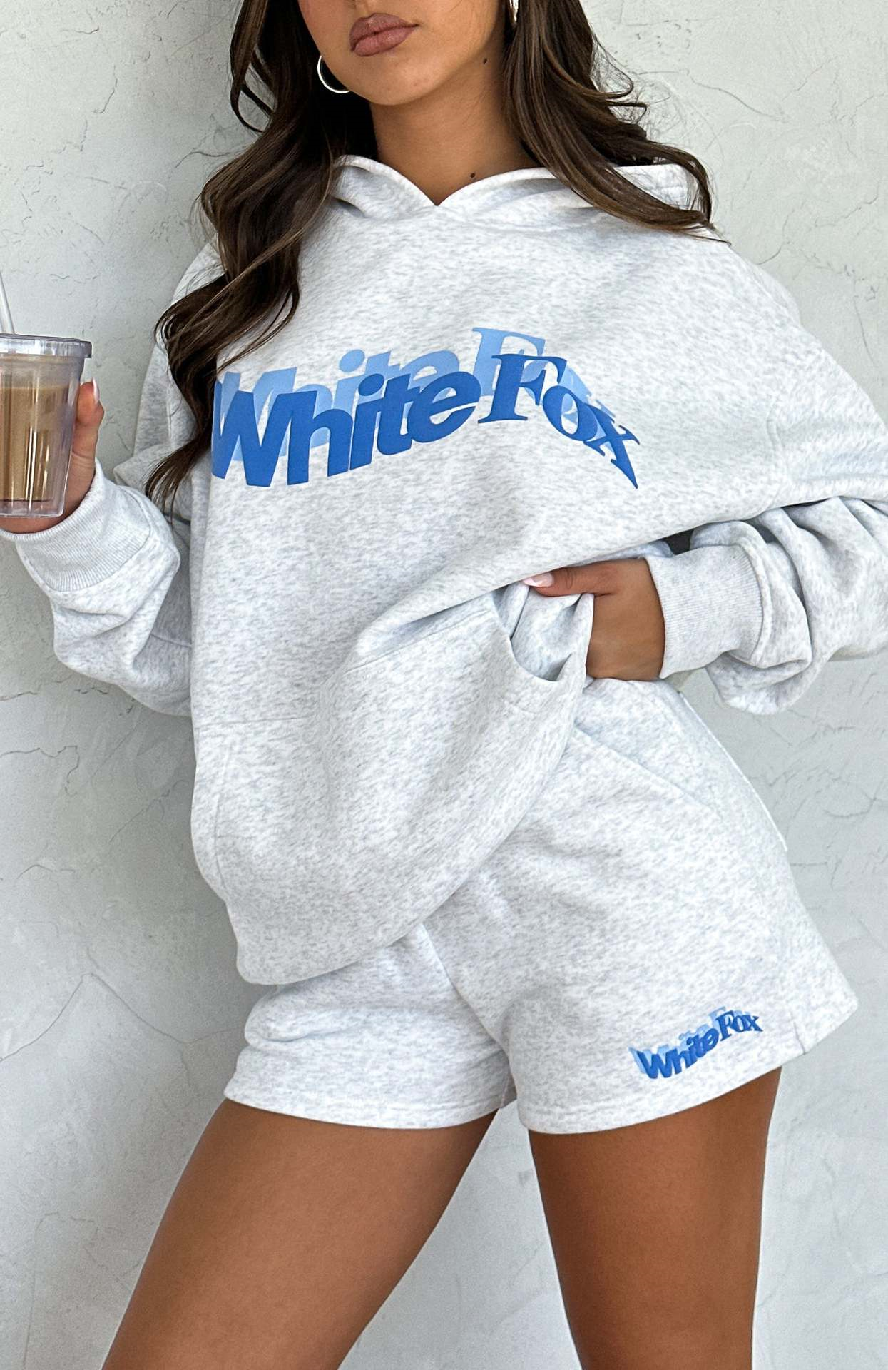 White Fox So Wavy Oversized Set - Eternelle.shop