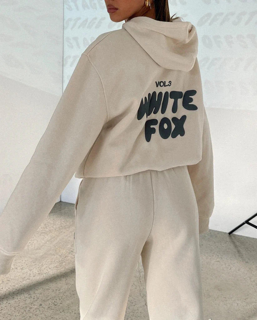 WhiteFox Set (Hoodie + Pants) - Eternelle.shop