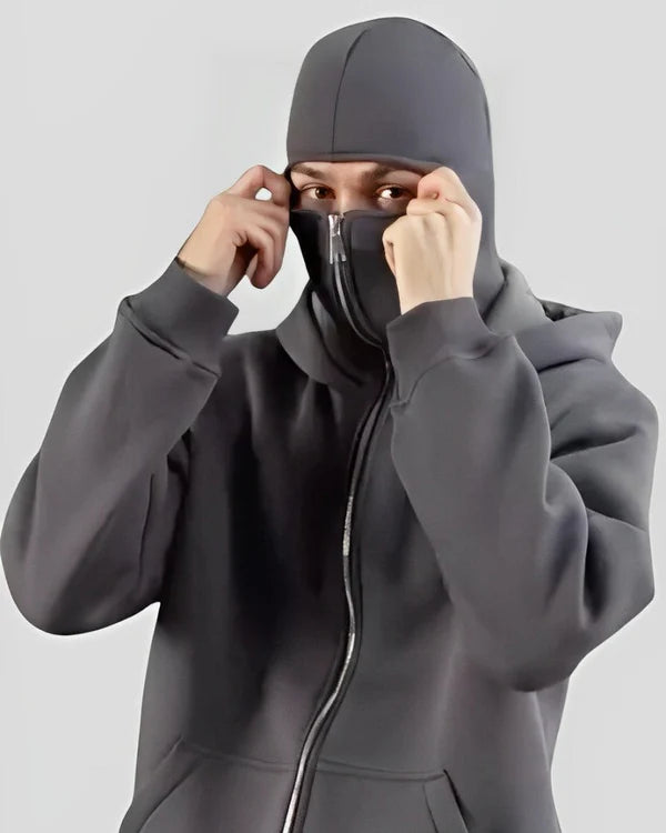 Balaclava Zipper Original--Mask Hoodie