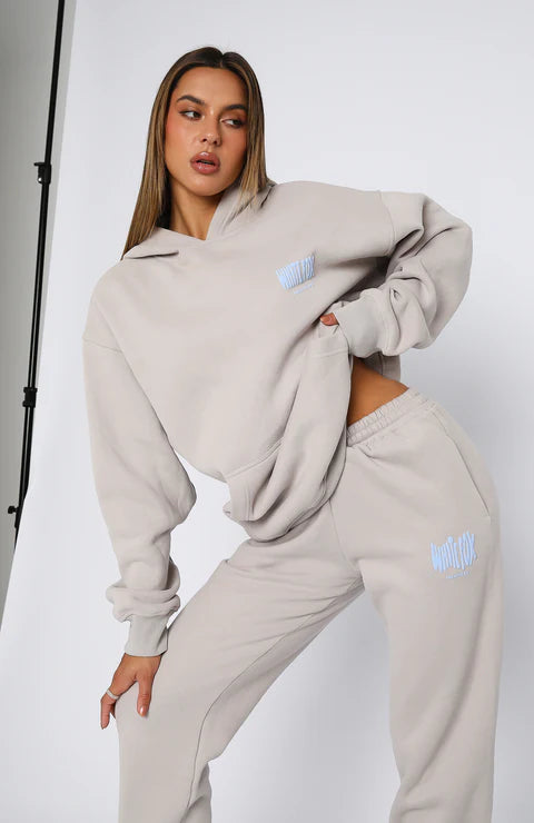 High Quality White fox-Archive 6.0 Oversized Hoodie and Sweatpants - Eternelle.shop