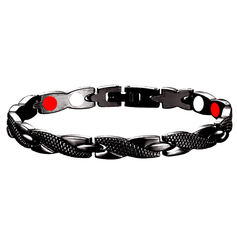 🔥 Buy 1 Get 1 Free🔥 -Men's fashion bracelet light luxury hundred simple senior titanium steel bracelet - Eternelle.shop