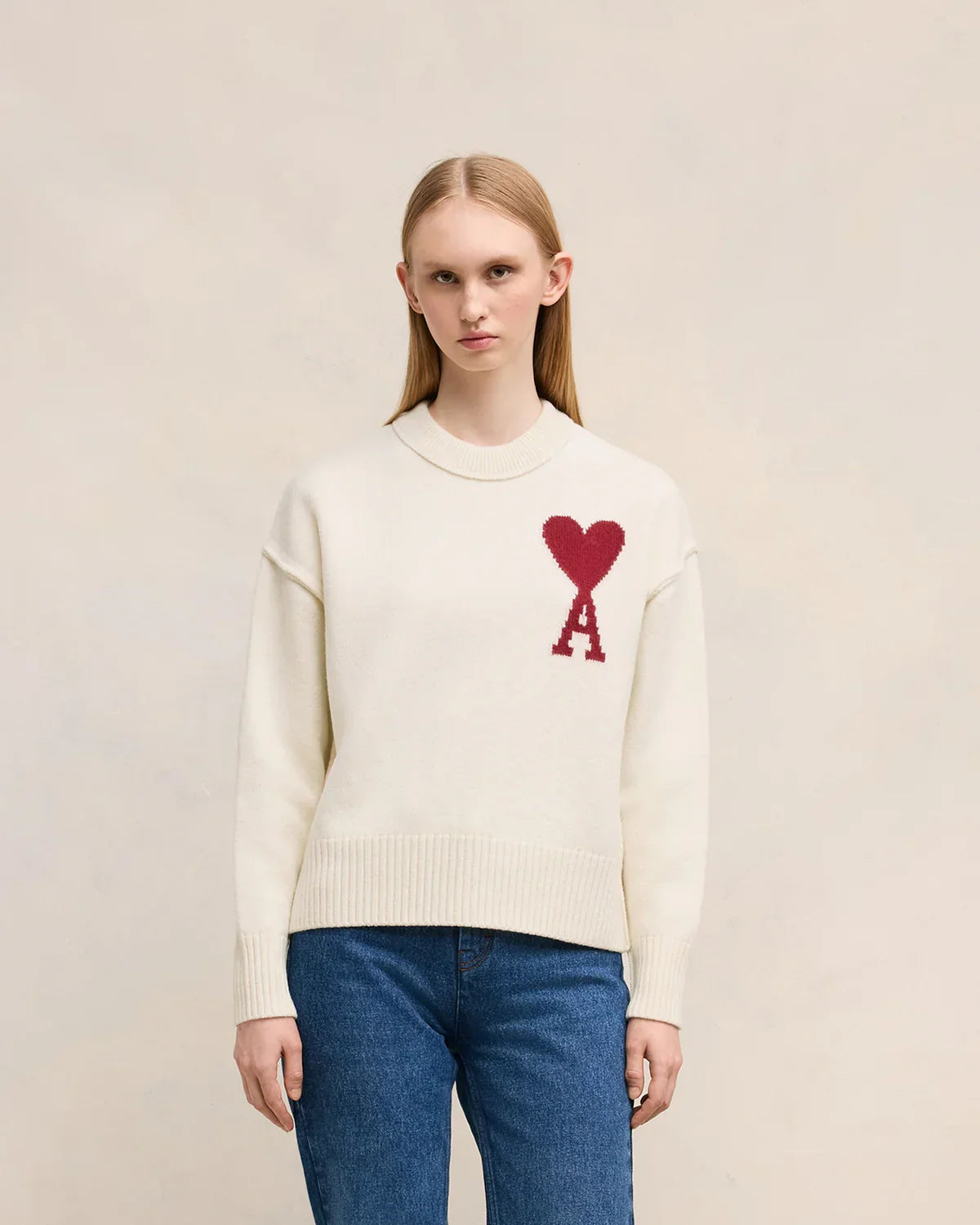 Heart Sweater Pullover mit herzmuster - Eternelle.shop