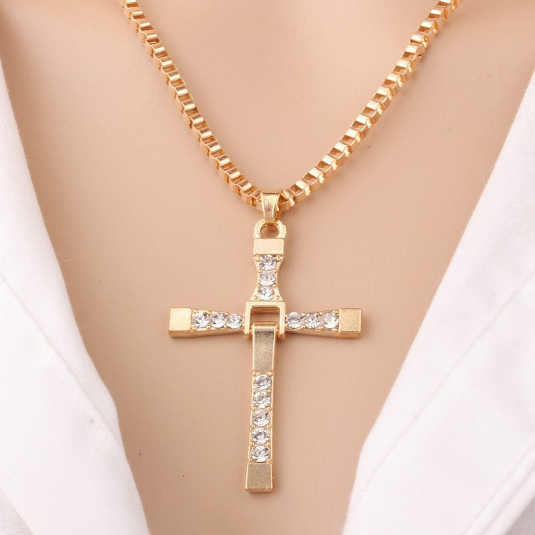 Dominic Toretto's Cross Pendant Necklace - Eternelle.shop