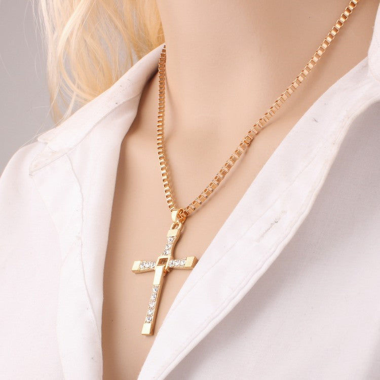 Dominic Toretto's Cross Pendant Necklace - Eternelle.shop