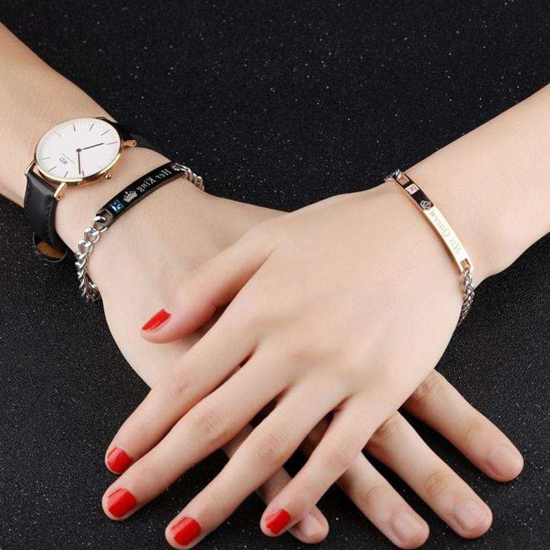 🔥 Buy 1 Get 1 Free🔥 -Men's fashion bracelet light luxury hundred simple senior titanium steel bracelet - Eternelle.shop