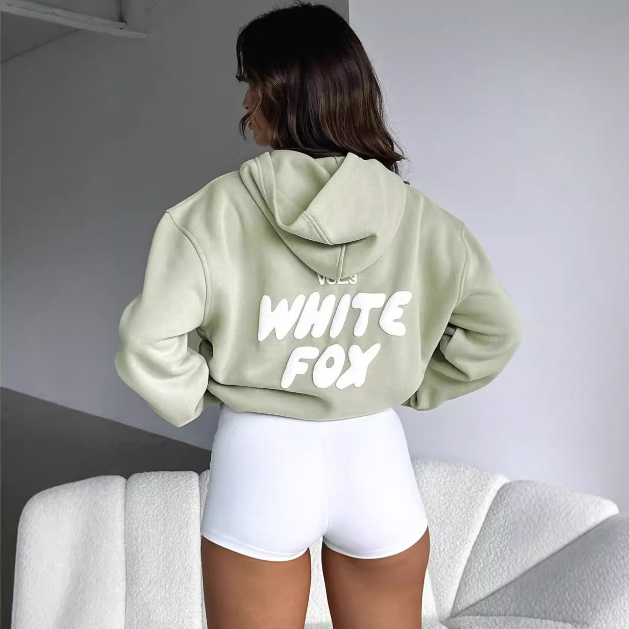 White fox-Offstage Hoodie - Eternelle.shop