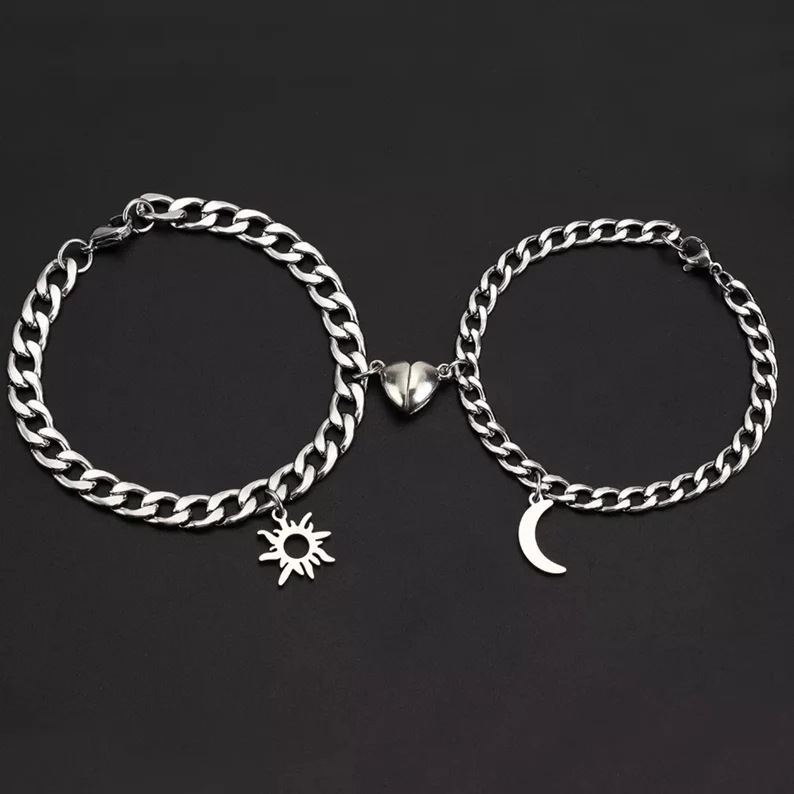 🎁Couples Heart Bracelet Set✨ - Eternelle.shop