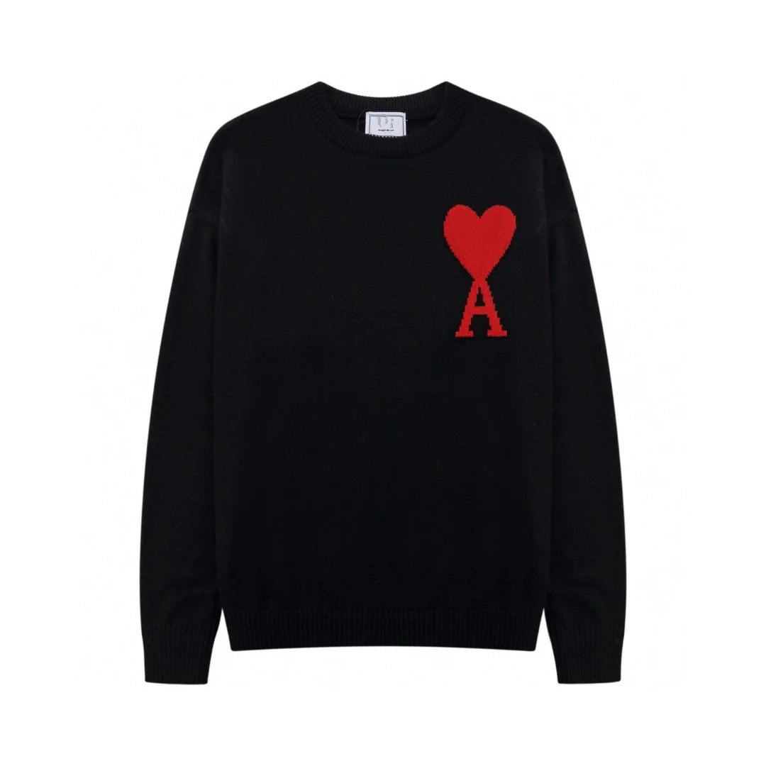 Heart Sweater Pullover mit herzmuster - Eternelle.shop