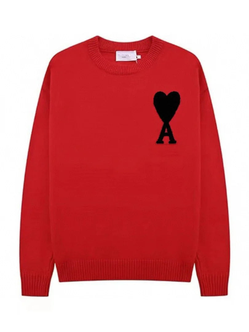 Heart Sweater Pullover mit herzmuster - Eternelle.shop