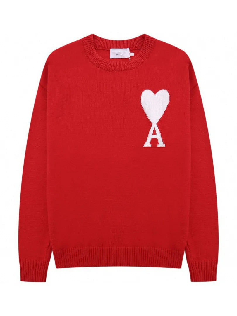 Heart Sweater Pullover mit herzmuster - Eternelle.shop