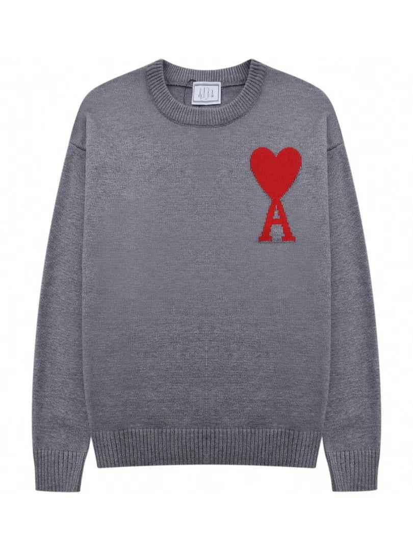 Heart Sweater Pullover mit herzmuster - Eternelle.shop