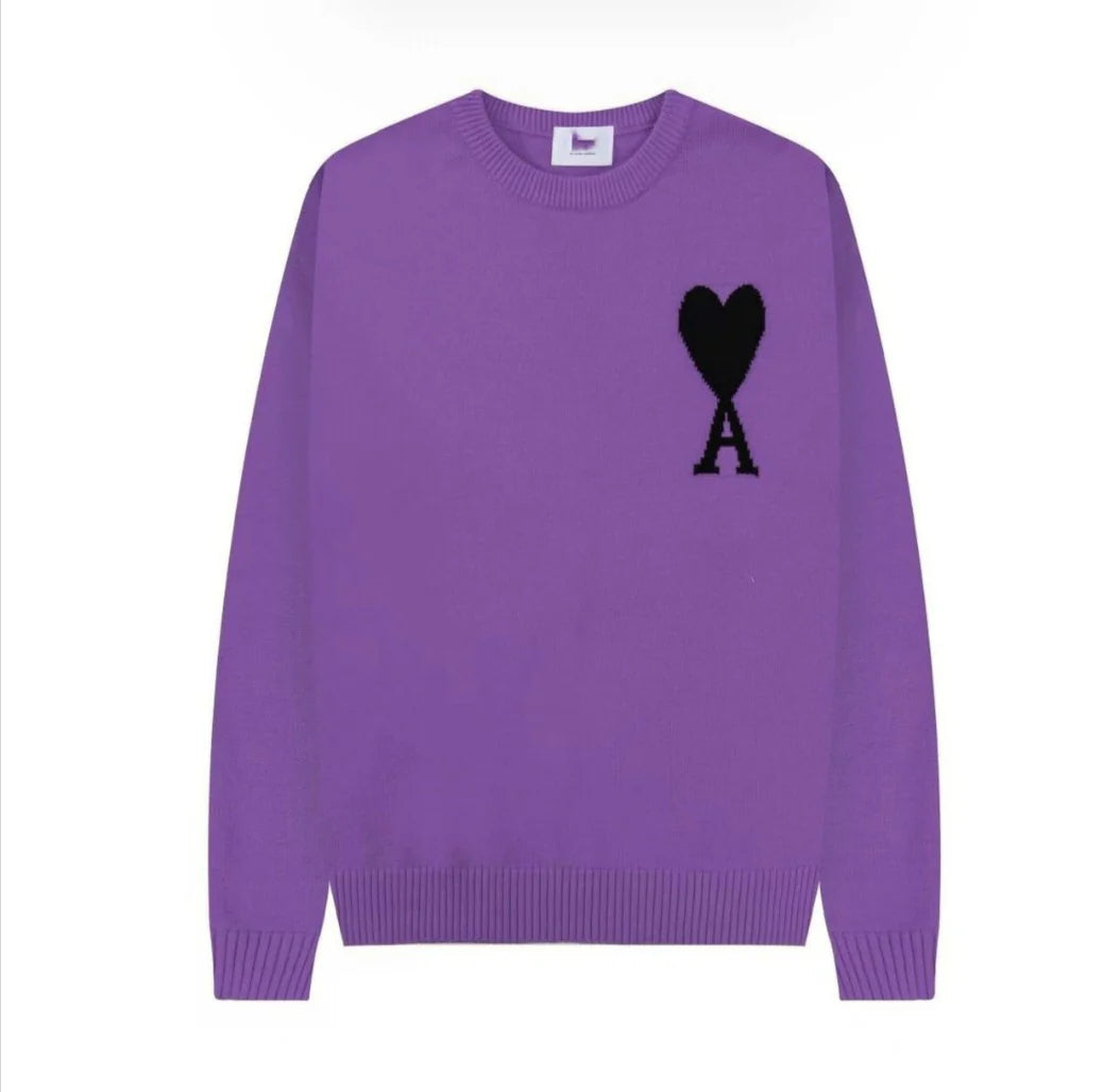 Heart Sweater Pullover mit herzmuster - Eternelle.shop