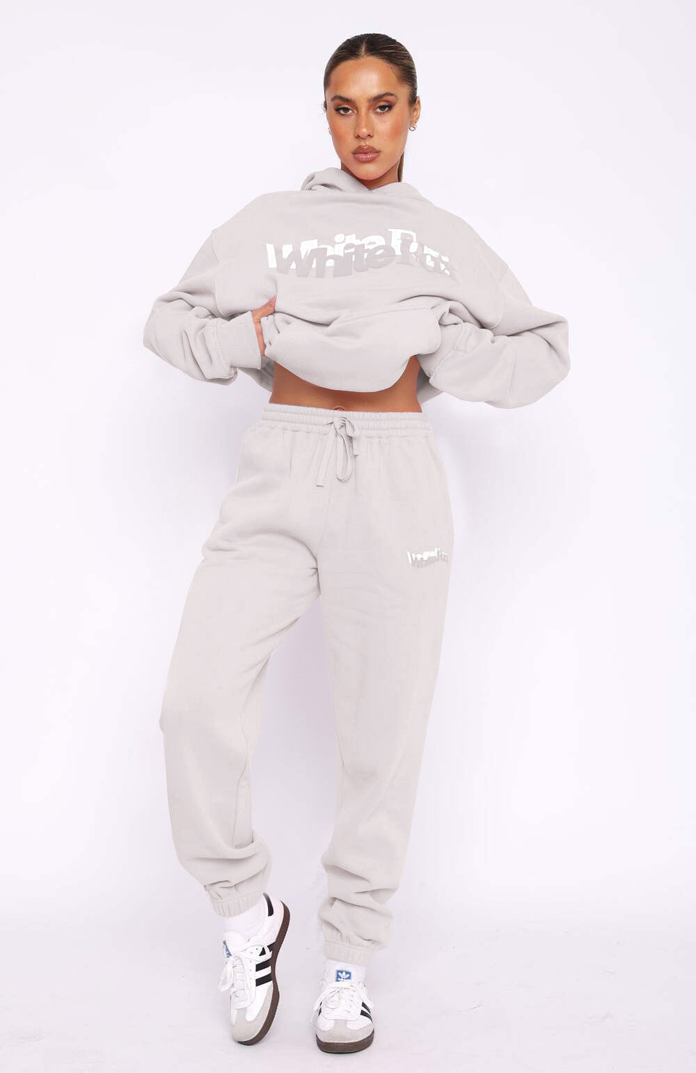 White Fox So Wavy Oversized Set - Eternelle.shop