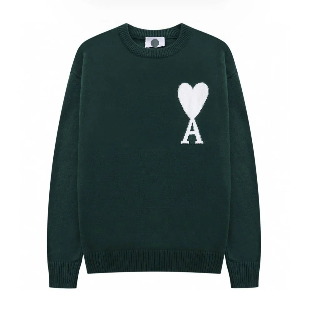 Heart Sweater Pullover mit herzmuster - Eternelle.shop