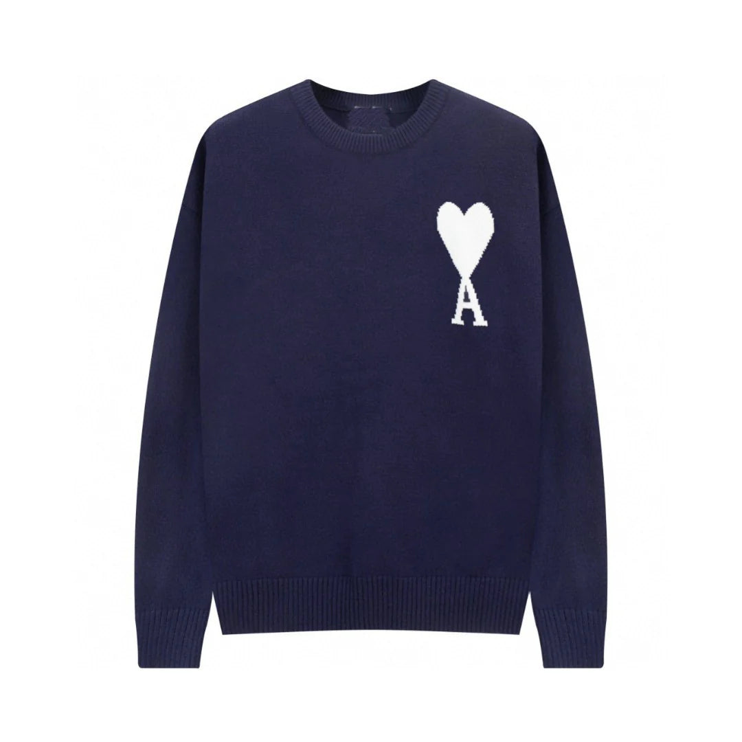 Heart Sweater Pullover mit herzmuster - Eternelle.shop