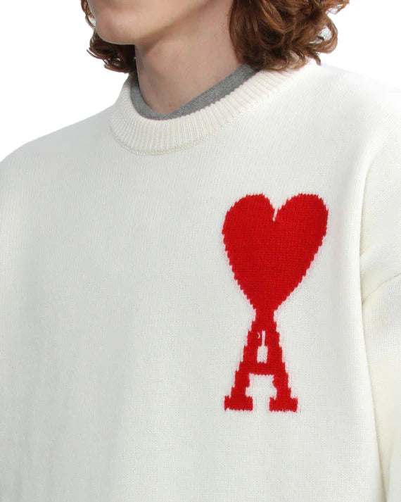 Heart Sweater Pullover mit herzmuster - Eternelle.shop