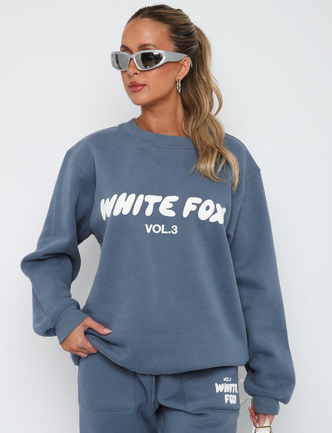 White fox-Offstage Sweater - Eternelle.shop