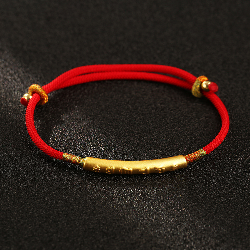 Tibetan Lucky Bracelet Red String Bracelet Buddhist Lucky Charm - Eternelle.shop