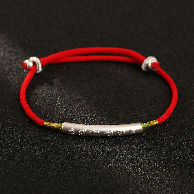 Tibetan Lucky Bracelet Red String Bracelet Buddhist Lucky Charm - Eternelle.shop