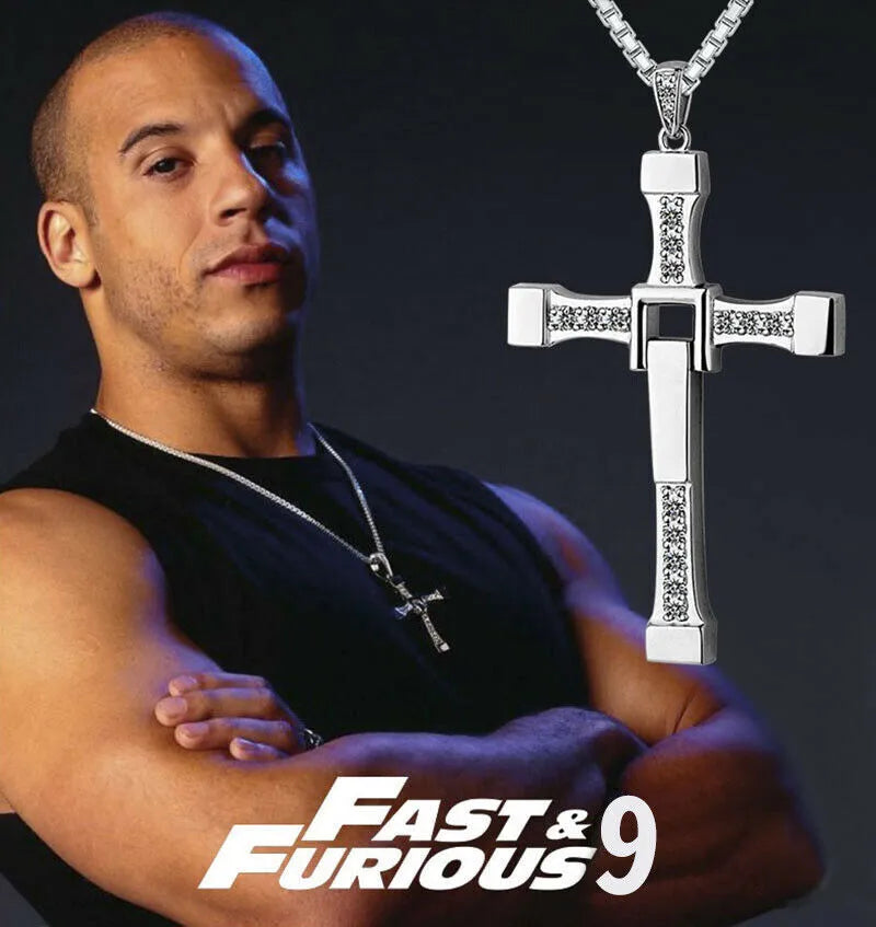 Dominic Toretto's Cross Pendant Necklace - Eternelle.shop