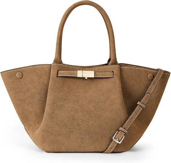 Mid Faux Leather Tote Bag Shopper Bag - Eternelle.shop