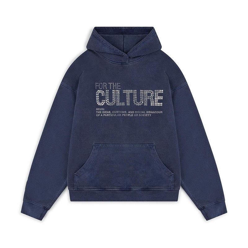 For The Culture Crystal Hoodie - Eternelle.shop