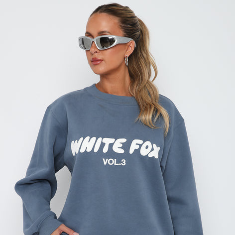 White fox-Offstage Sweater - Eternelle.shop