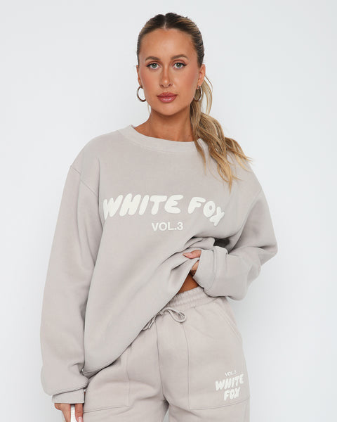 White fox-Offstage Sweater - Eternelle.shop