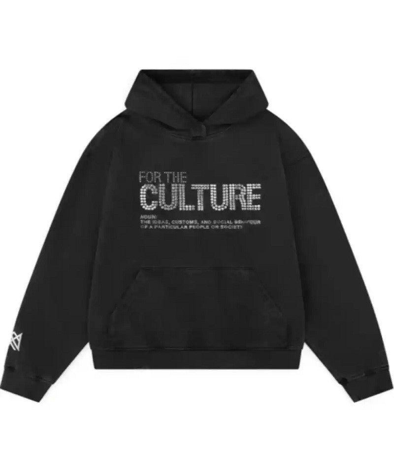 For The Culture Crystal Hoodie - Eternelle.shop