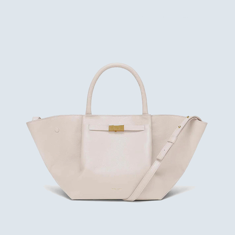 Midi New York suede tote bag - Eternelle.shop