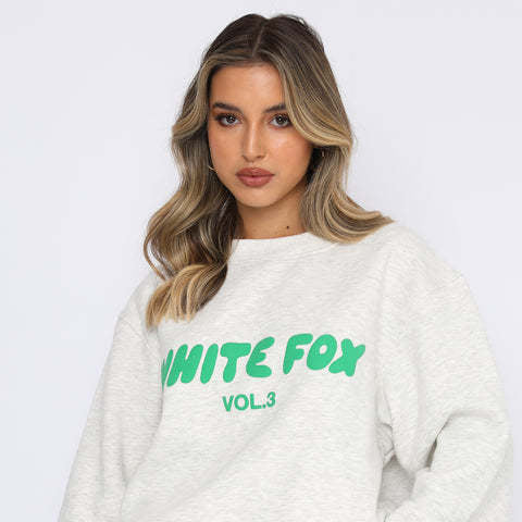 White fox-Offstage Sweater - Eternelle.shop